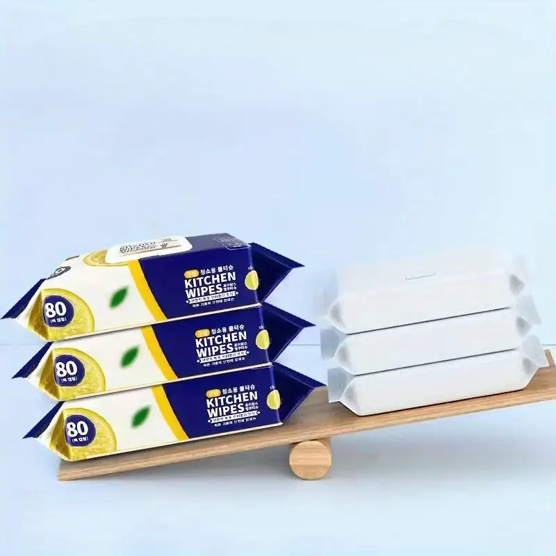 HEAVY DUTY KITCHEN WIPES (80PCS) ✅