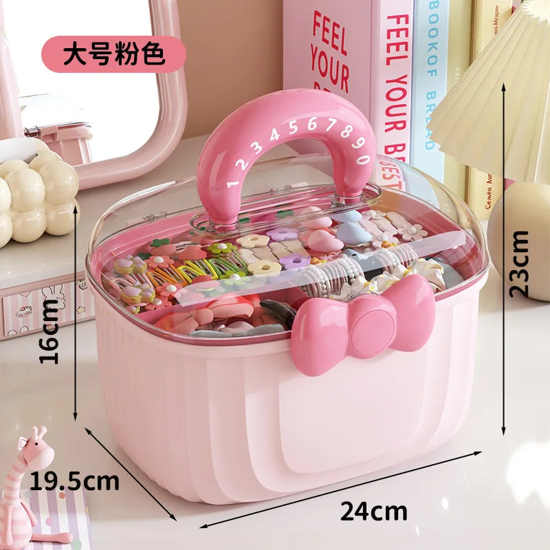 PORTABLE MAKEUP AND ACCESSORIES STORAGE BOX