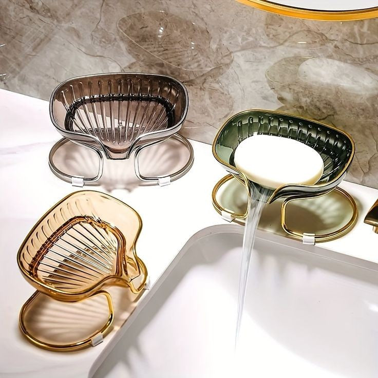 LUXURY DRAIN SOAP DISH