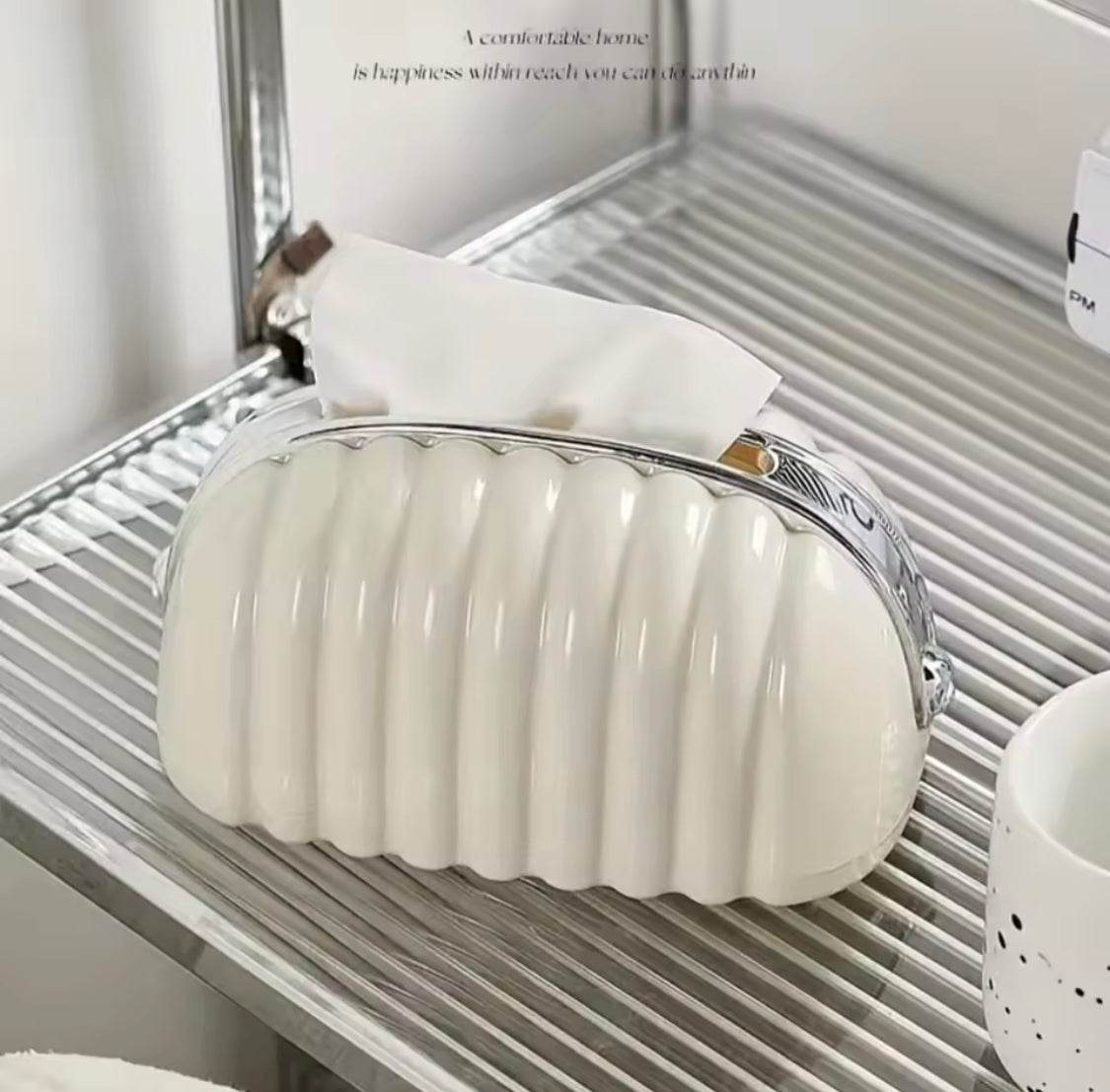 NEW CREATIVE SHELL TISSUE BOX