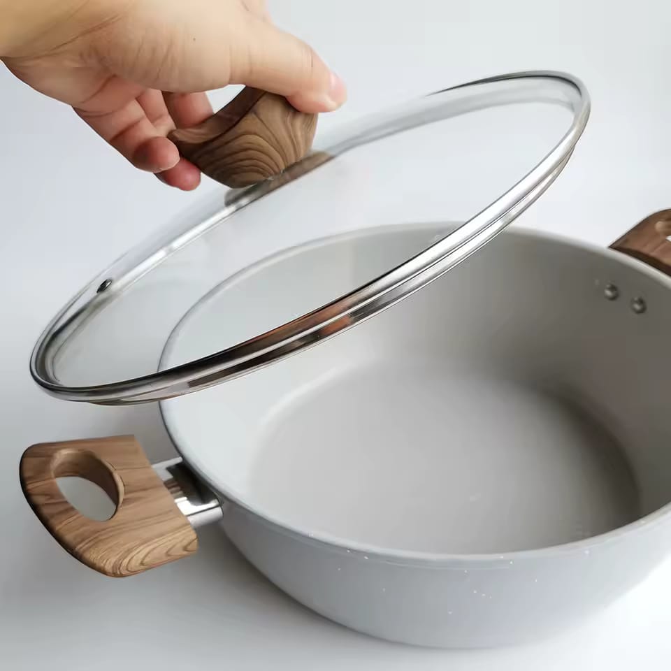 SYNMORE GRANITE COATING NON-STICK COOKING POT ✅