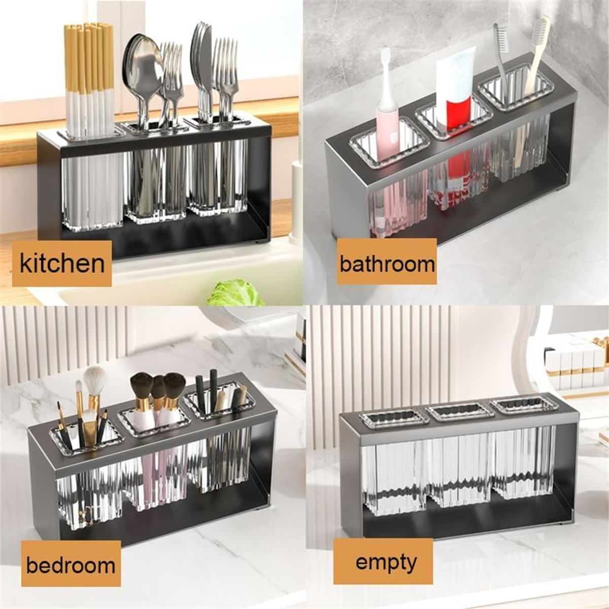 PREMIUM COUNTERTOP CUTLERY DRYING HOLDER