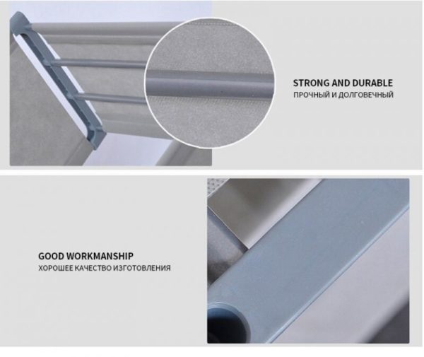 MULTIPURPOSE 4LAYER OXFORD STORAGE RACK ✅