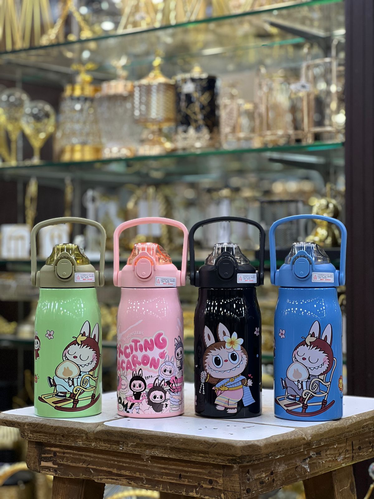 STYLISH CARTOON STAINLESS STEEL WATER BOTTLE