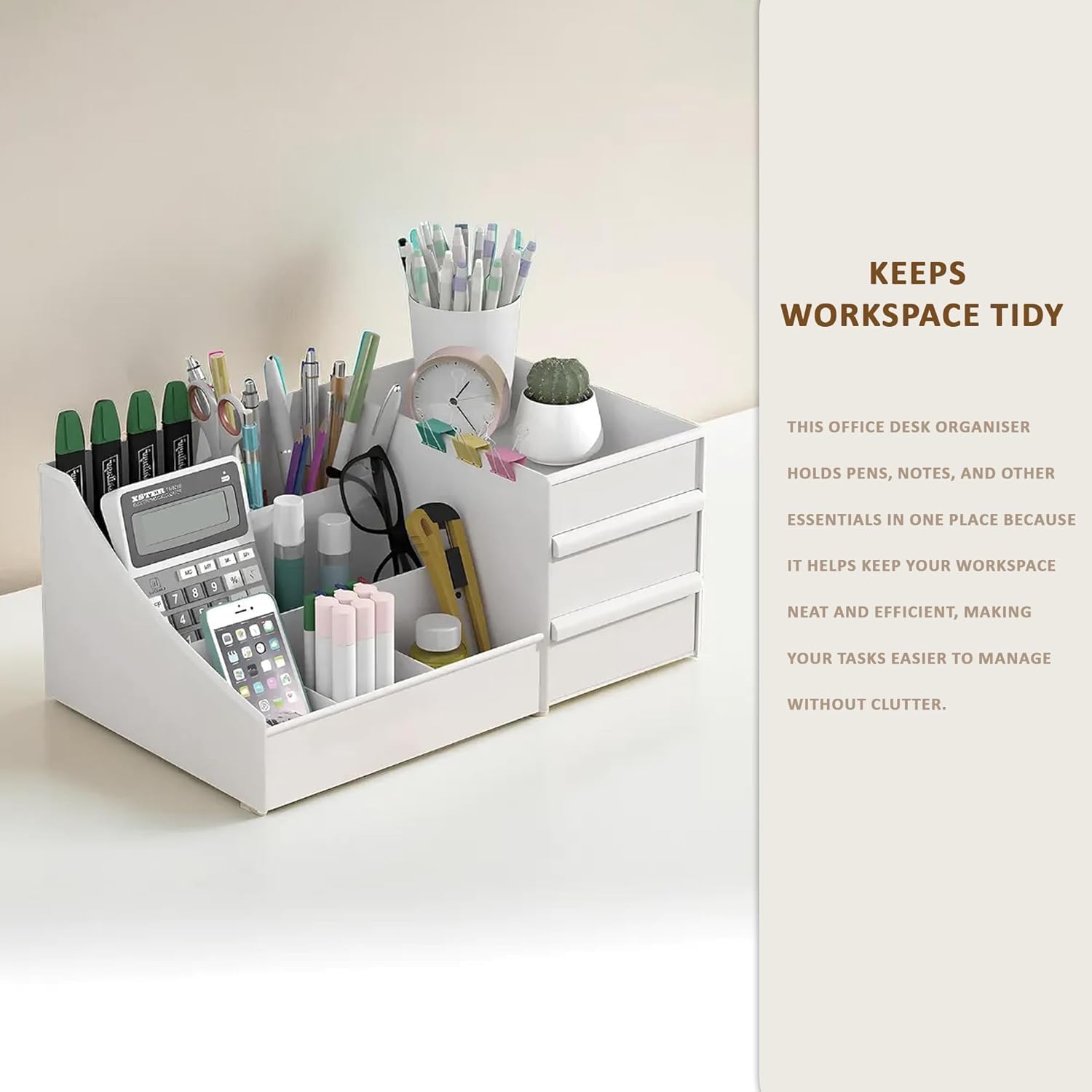 DESKTOP MULTIPURPOSE STORAGE ORGANIZER