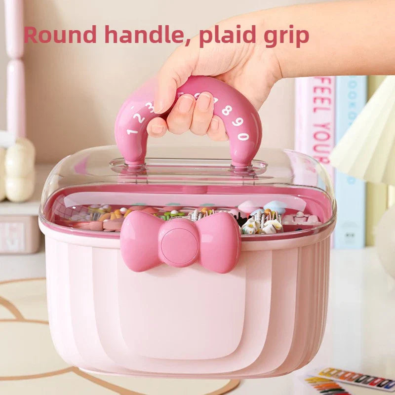 PORTABLE MAKEUP AND ACCESSORIES STORAGE BOX