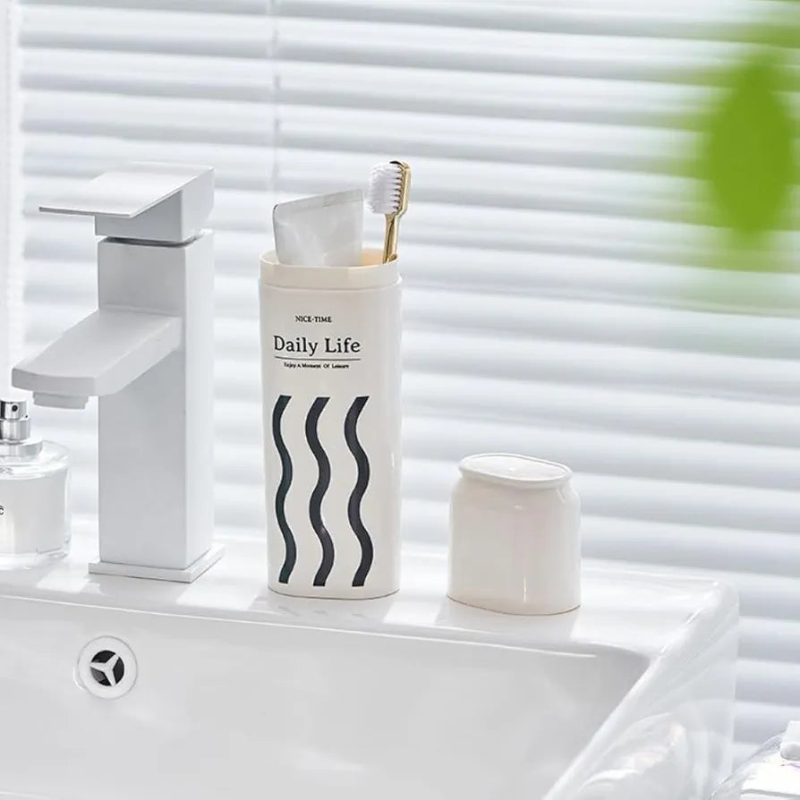 PORTABLE TRAVEL TOOTHBRUSH CASE