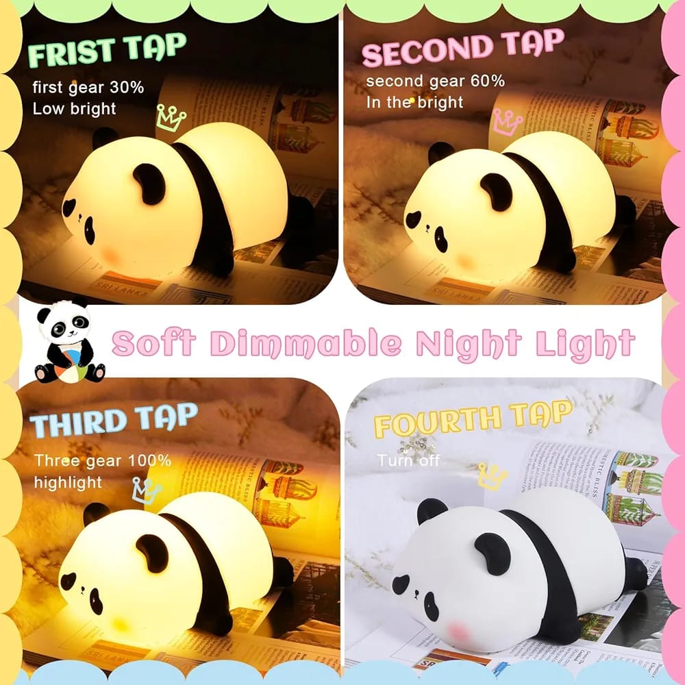 CUTE PANDA DESK LAMP SOFT NIGHT LIGHT