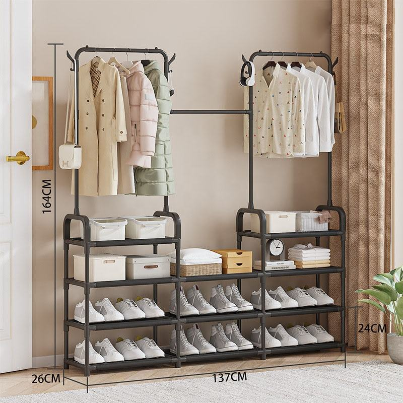 ELEGANT 3-TIER WARDROBE CLOSET ORGANIZER