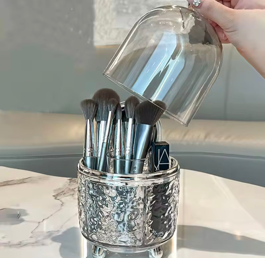 LUXURY LARGE COSMETICS BRUSH ORGANIZER