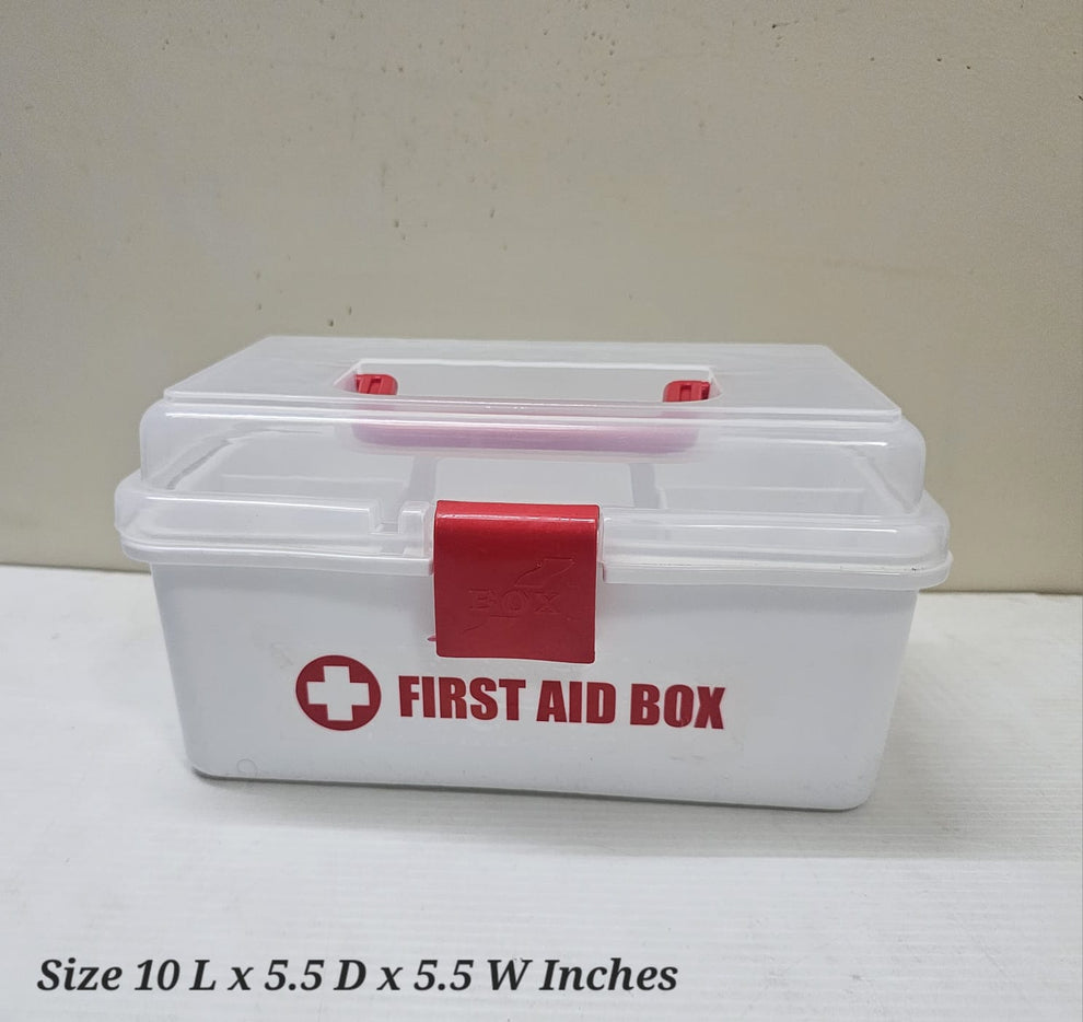 IMPERIAL BRAND FIRST AID KIT BOX COMPACT & ORGANIZED