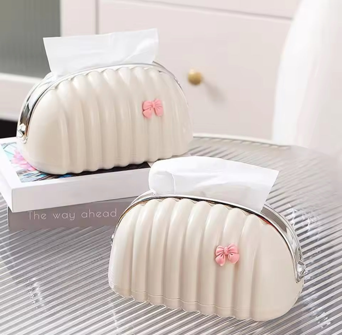 NEW CREATIVE SHELL TISSUE BOX