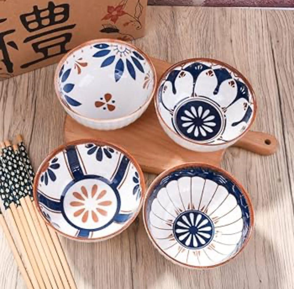 CREATIVE CERAMIC PORCELAIN BOWL SET (BOX PACKING)