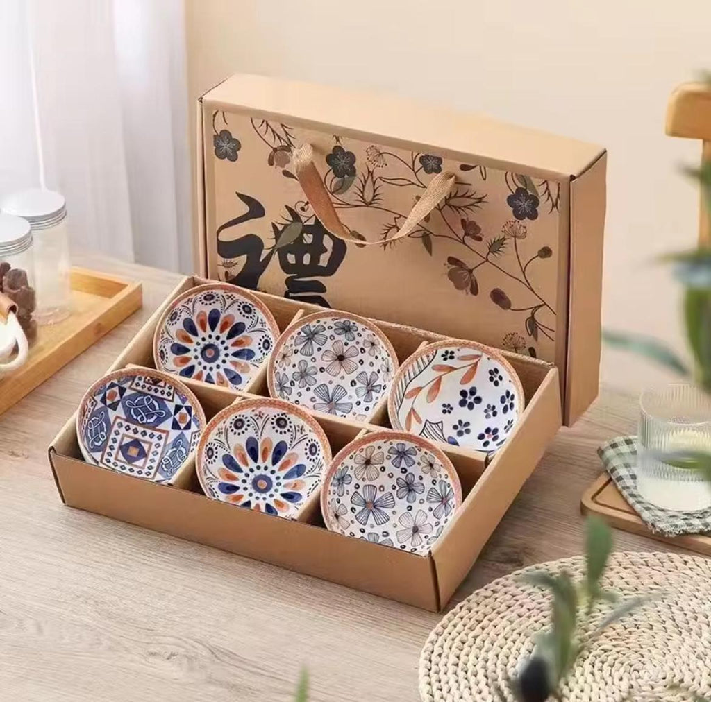 CREATIVE CERAMIC PORCELAIN BOWL SET (BOX PACKING)
