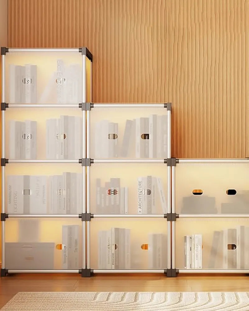 DUST-PROOF MULTIPURPOSE STORAGE SHELF RACK