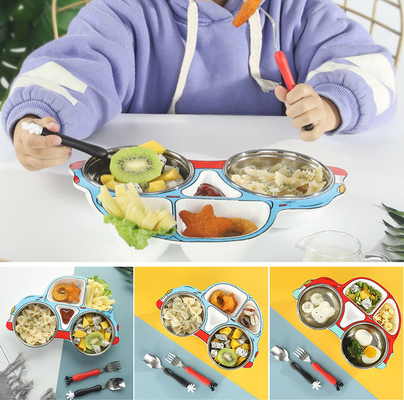 CARTOON CAR SHAPED LUNCH BOX (IMPORTED)