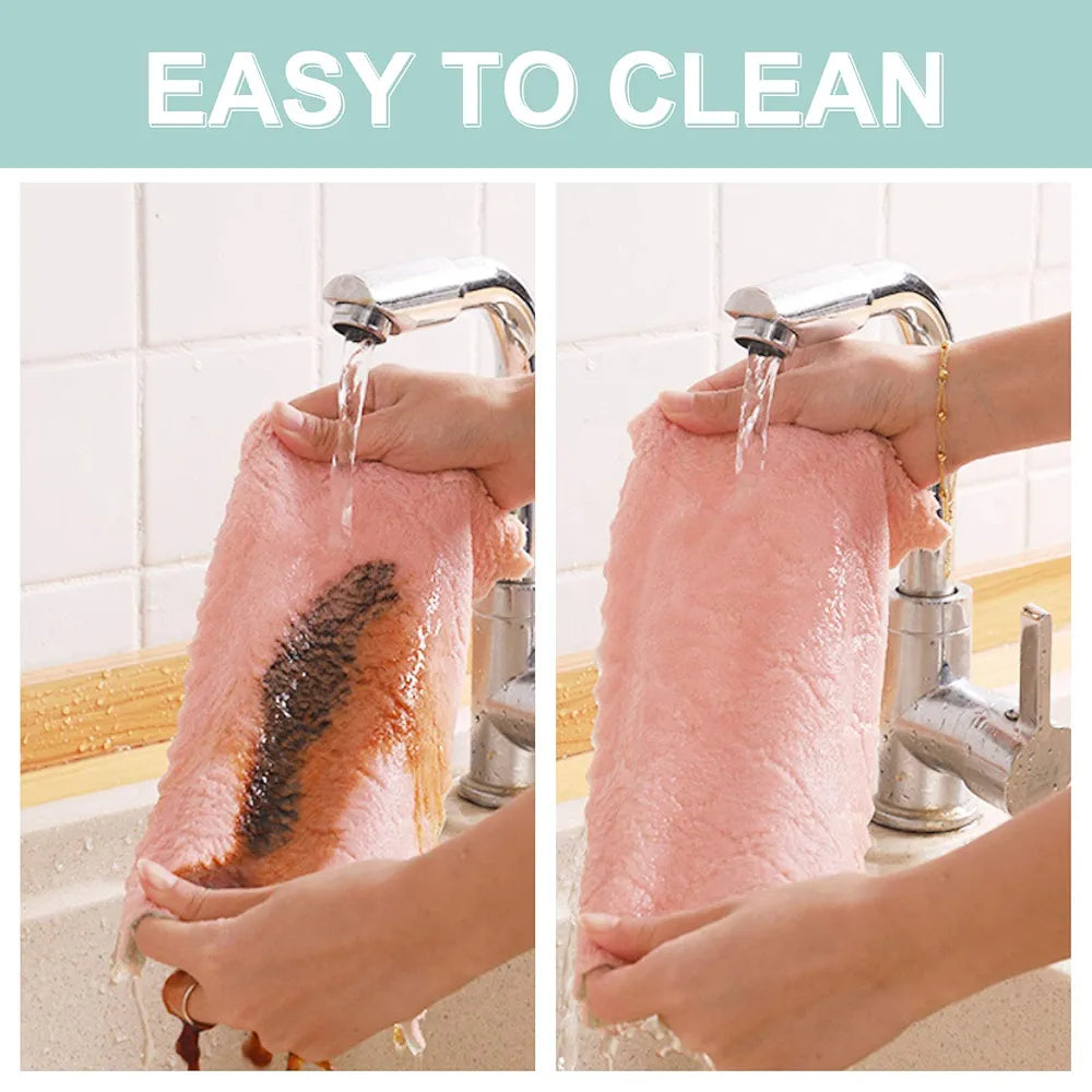 SUPER ABSORBENT CLEANING TOWELS (10PCS PACK)