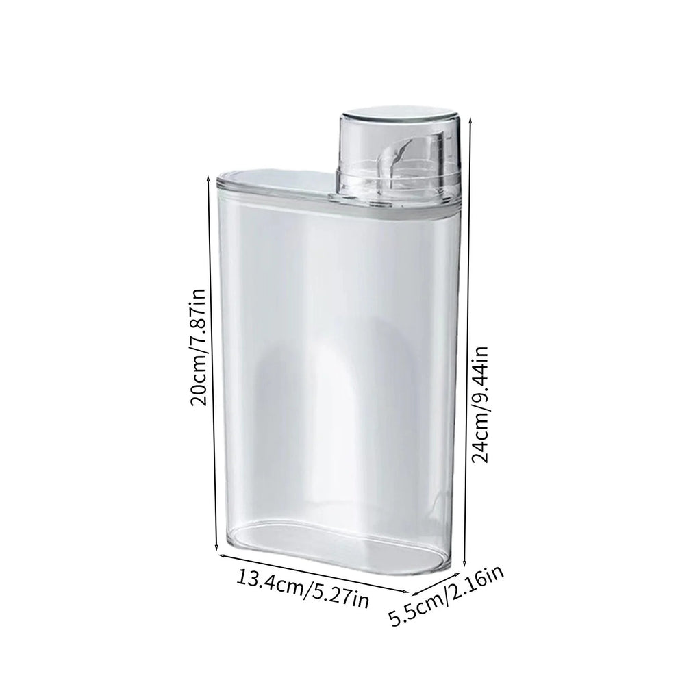 TRANSPARENT MULTIPURPOSE AIRTIGHT STORAGE CONTAINER