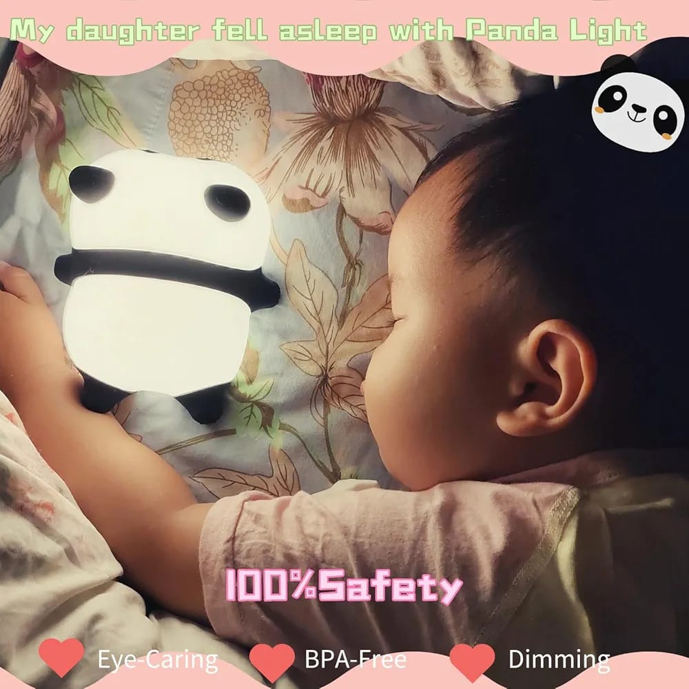 CUTE PANDA DESK LAMP SOFT NIGHT LIGHT