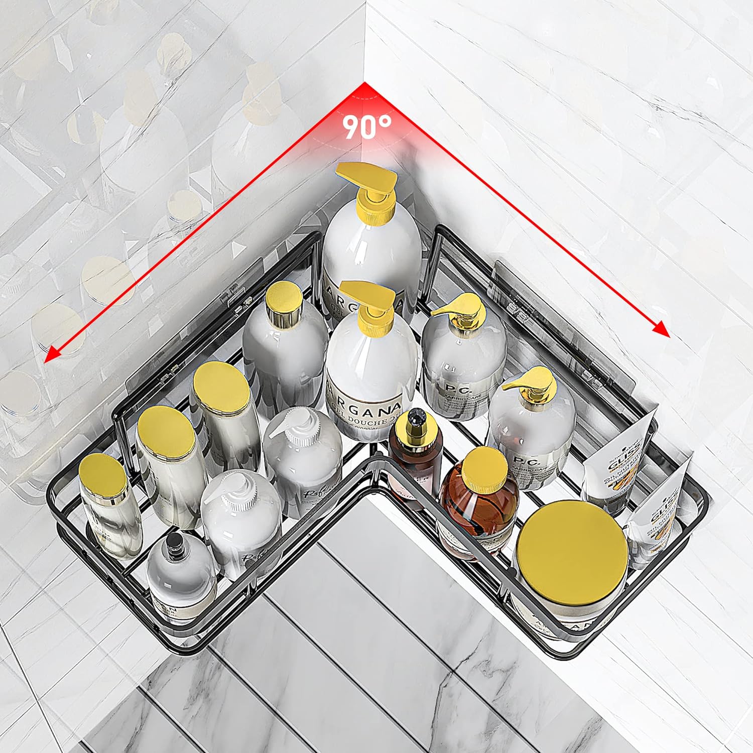 LUXURY STYLISH MULTIPURPOSE WALL STORAGE RACKS (SET OF 5)