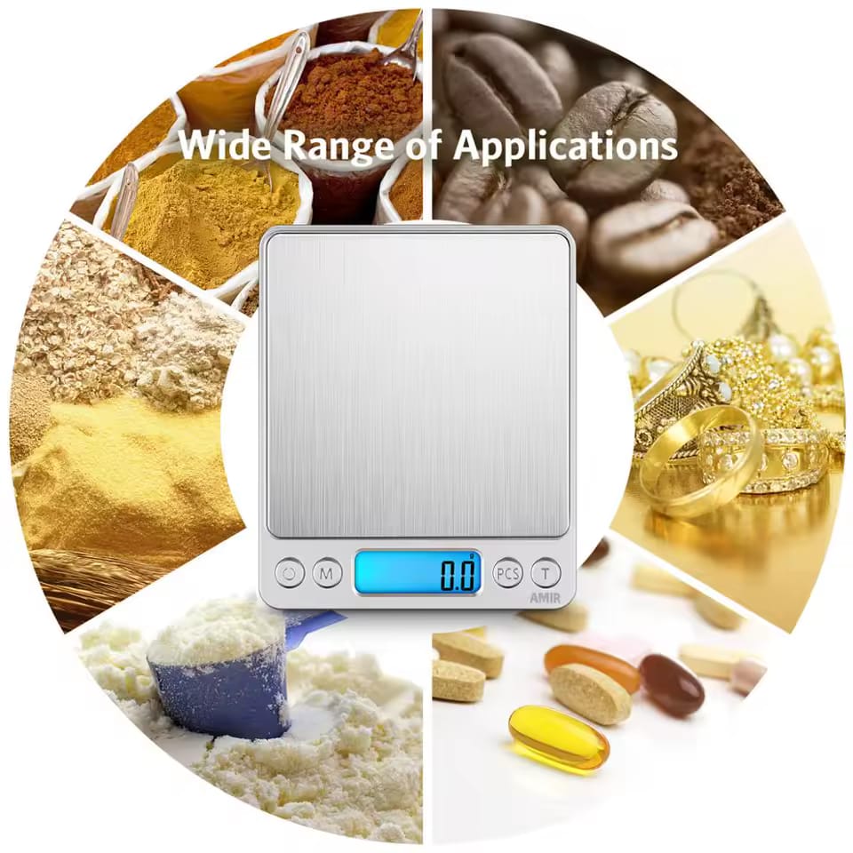 DIGITAL KITCHEN SCALE LED DISPLAY