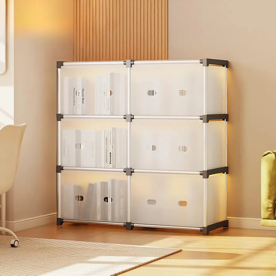 DUST-PROOF MULTIPURPOSE STORAGE SHELF RACK