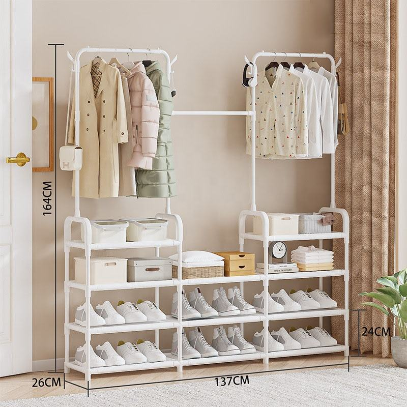 ELEGANT 3-TIER WARDROBE CLOSET ORGANIZER