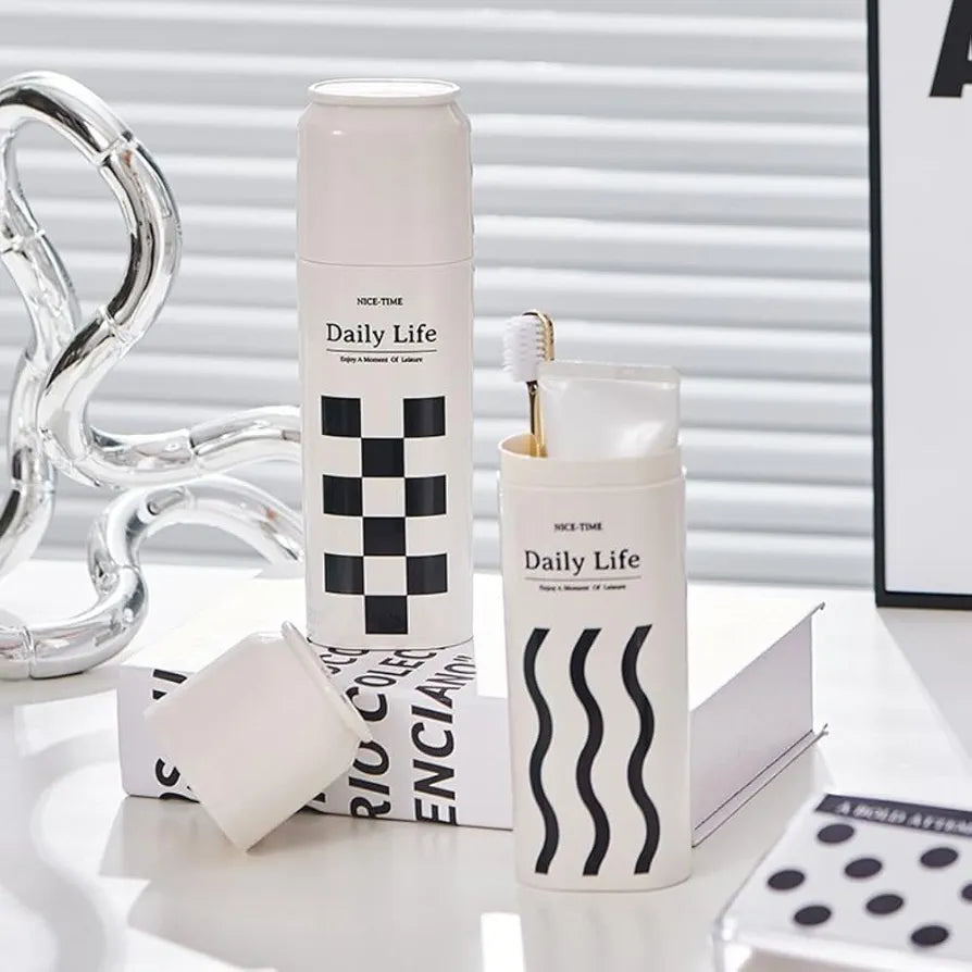 PORTABLE TRAVEL TOOTHBRUSH CASE