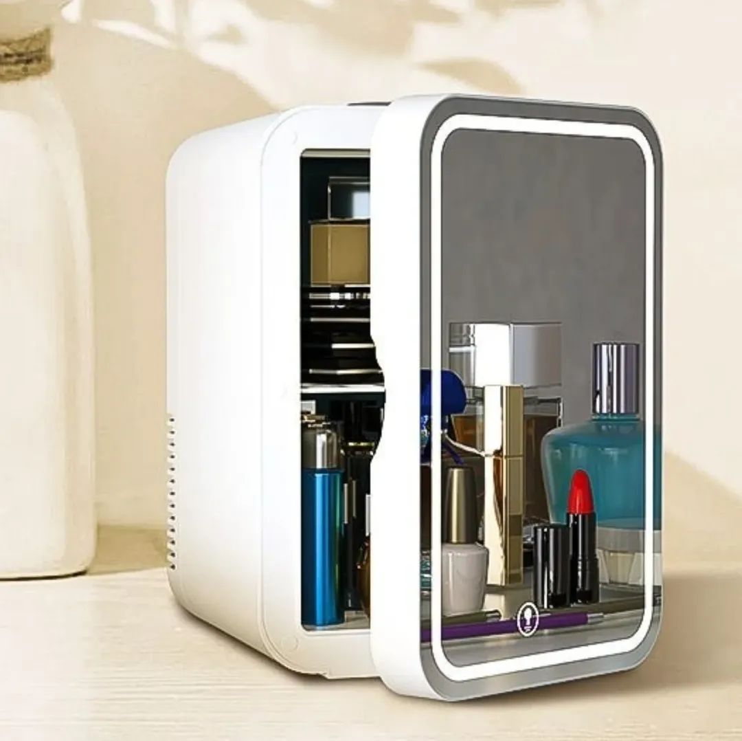MINI MAKEUP FRIDGE: AC/DC COOLER & WARMER FOR BEAUTY & SKINCARE | HOME & CAR USE