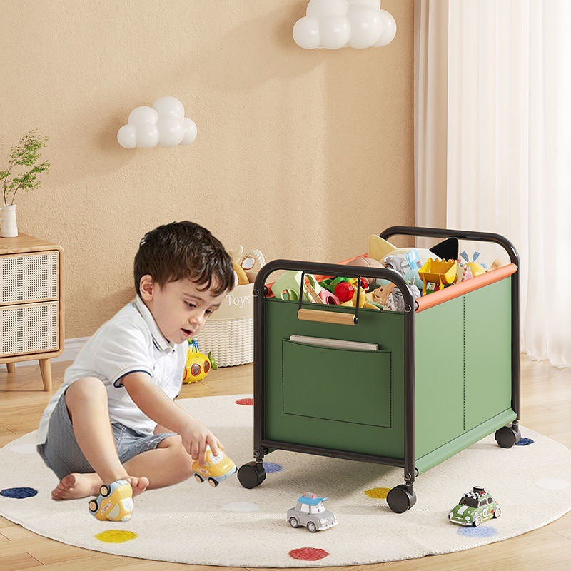 PREMIUM QUALITY TOY STORAGE ORGANIZER CART WITH WHEELS