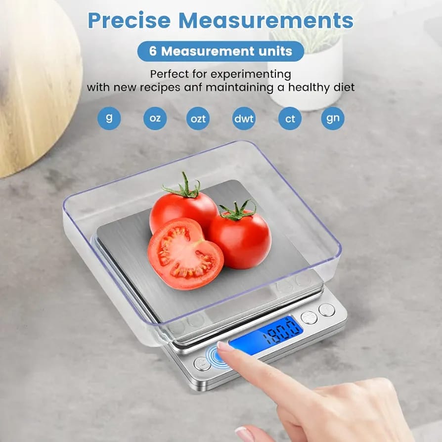 DIGITAL KITCHEN SCALE LED DISPLAY