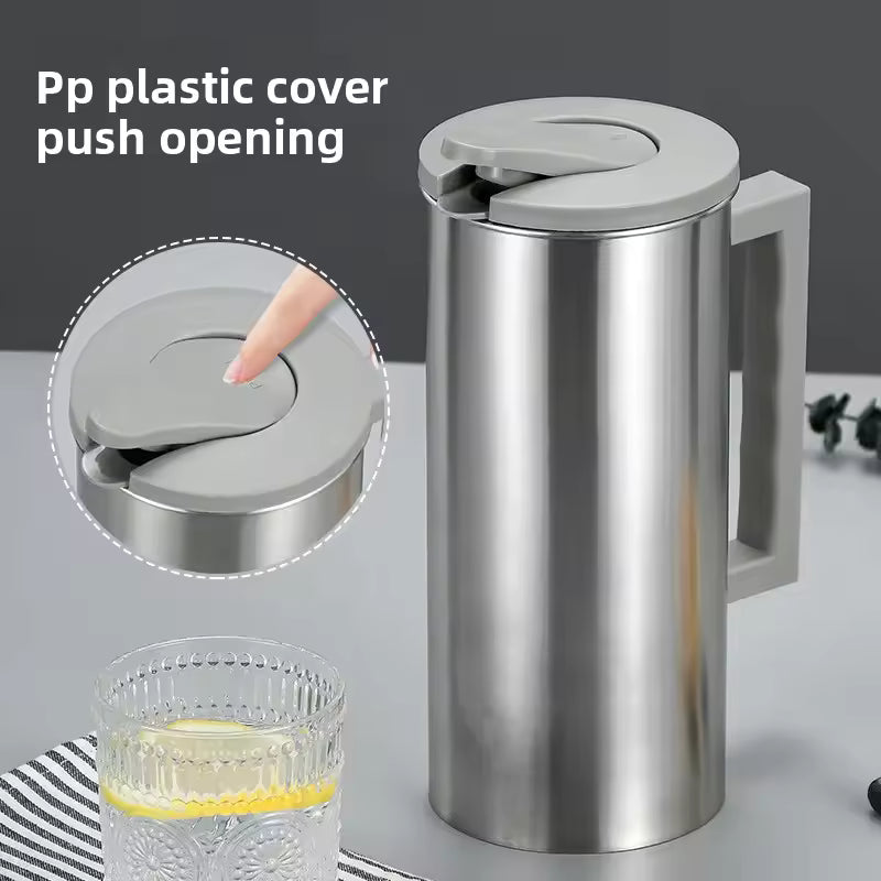 STAINLESS STEEL LARGE CAPACITY HOT AND COOL FLASK