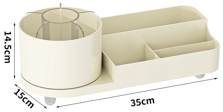 360⁰ ROTATING MAKEUP ORGANIZER