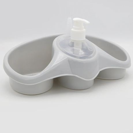 LIQUID SOAP DISPENSER AND SPONGE HOLDER