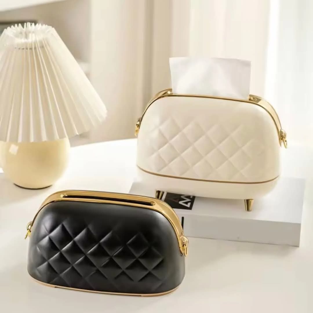 HANDBAG STYLE TISSUE BOX