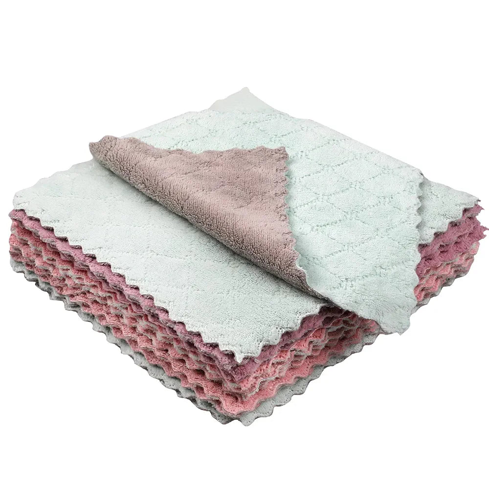 SUPER ABSORBENT CLEANING TOWELS (10PCS PACK)