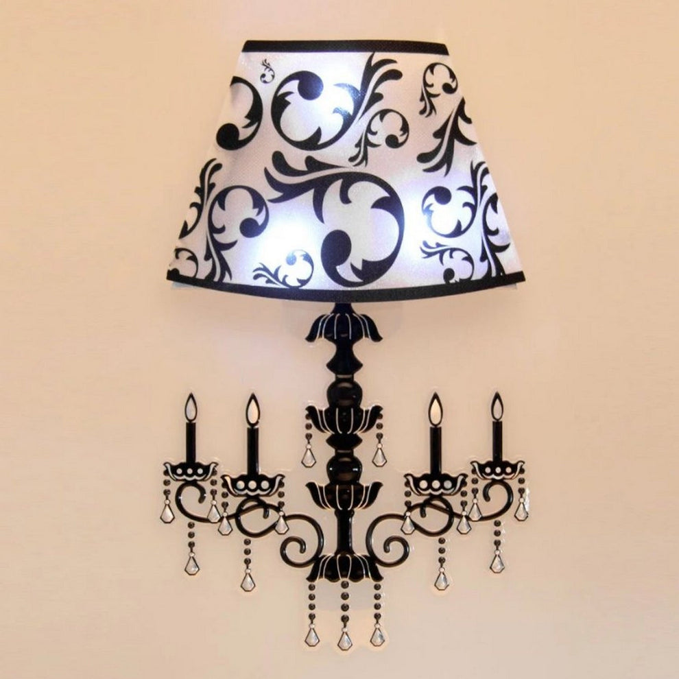 3D WALL LED LIGHT LAMP STICKER