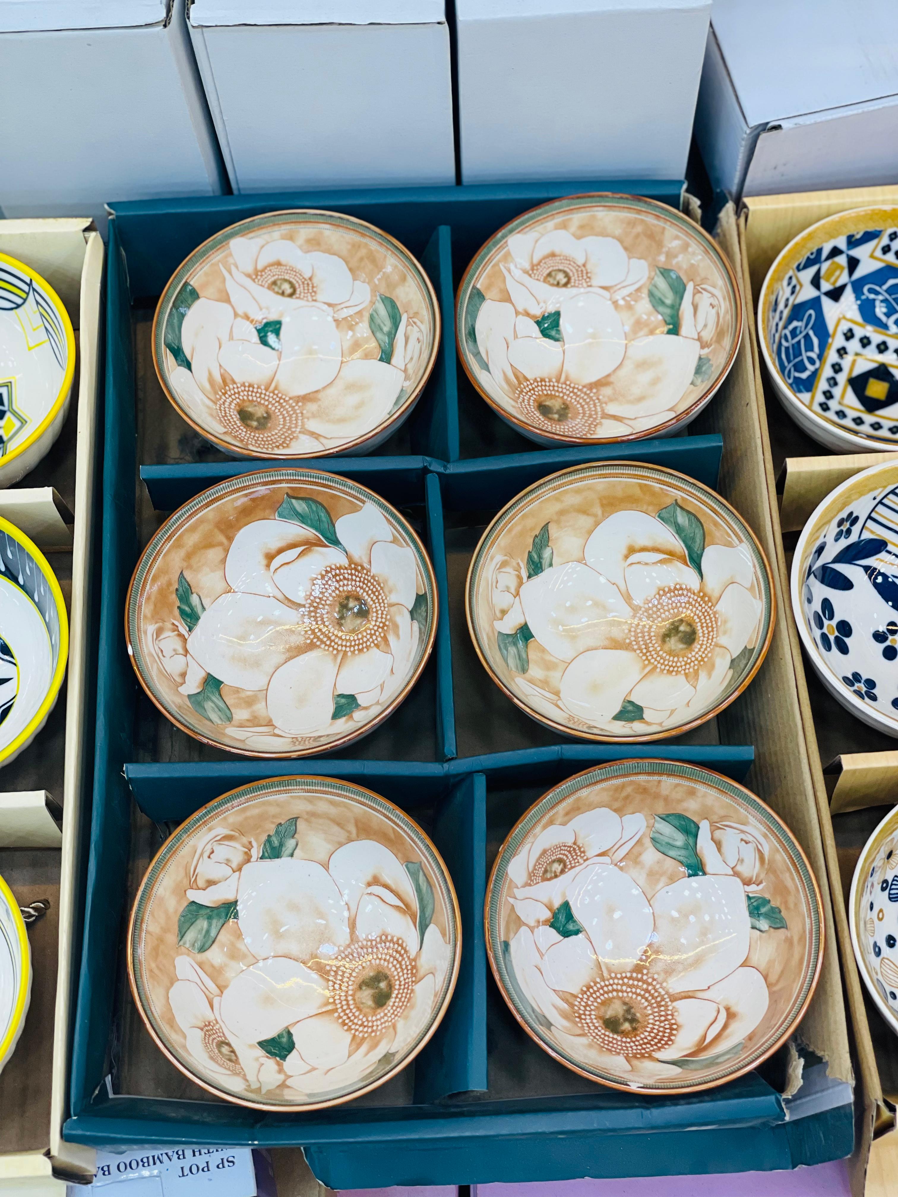 CREATIVE CERAMIC PORCELAIN BOWL SET (BOX PACKING)