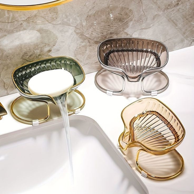 LUXURY DRAIN SOAP DISH