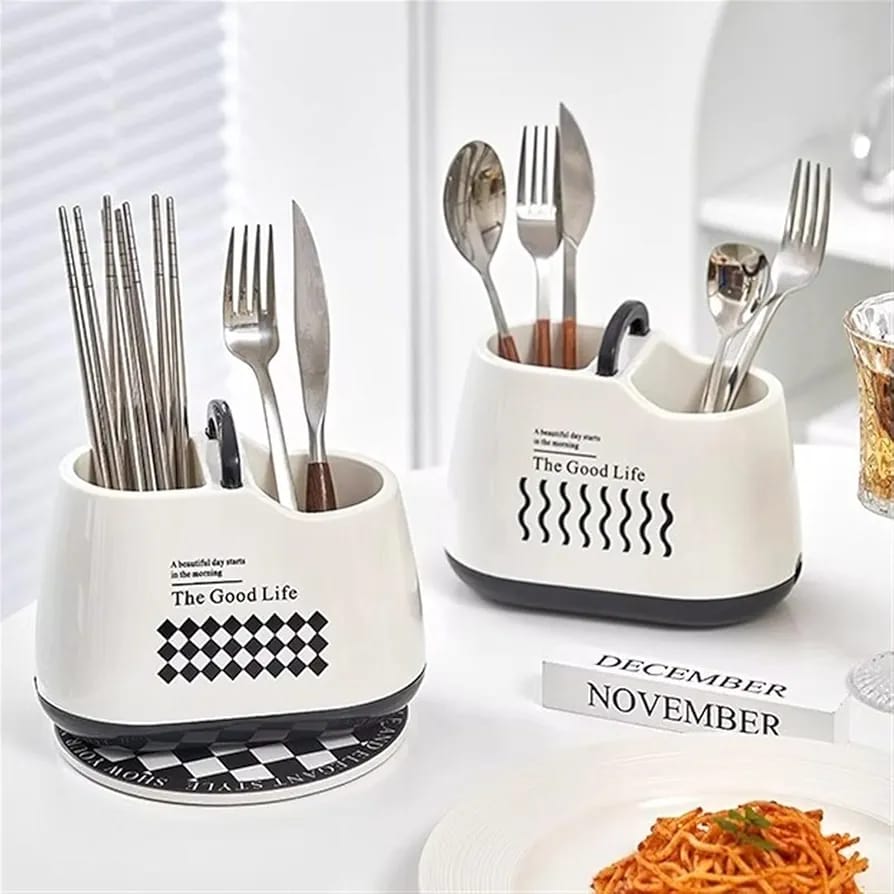 CREATIVE MULTI-FUNCTIONAL DRAIN CHOPSTICK STORAGE BOX