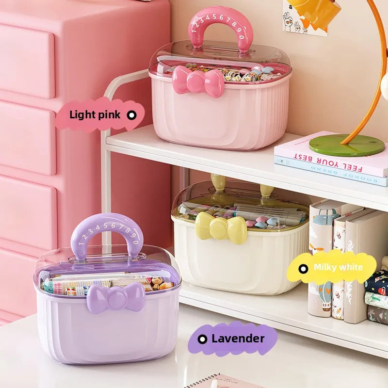 PORTABLE MAKEUP AND ACCESSORIES STORAGE BOX