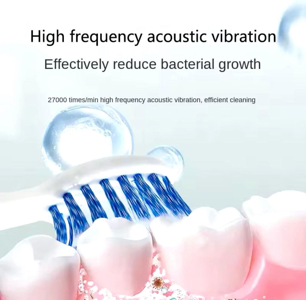 RECHARGEABLE ULTRASONIC ELECTRIC TOOTHBRUSH