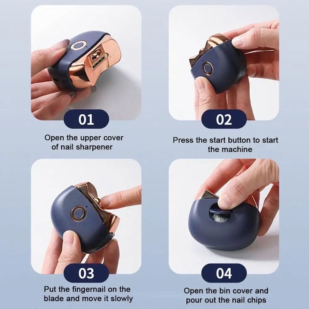 AUTOMATIC ELECTRIC NAIL CLIPPER TRIMMER