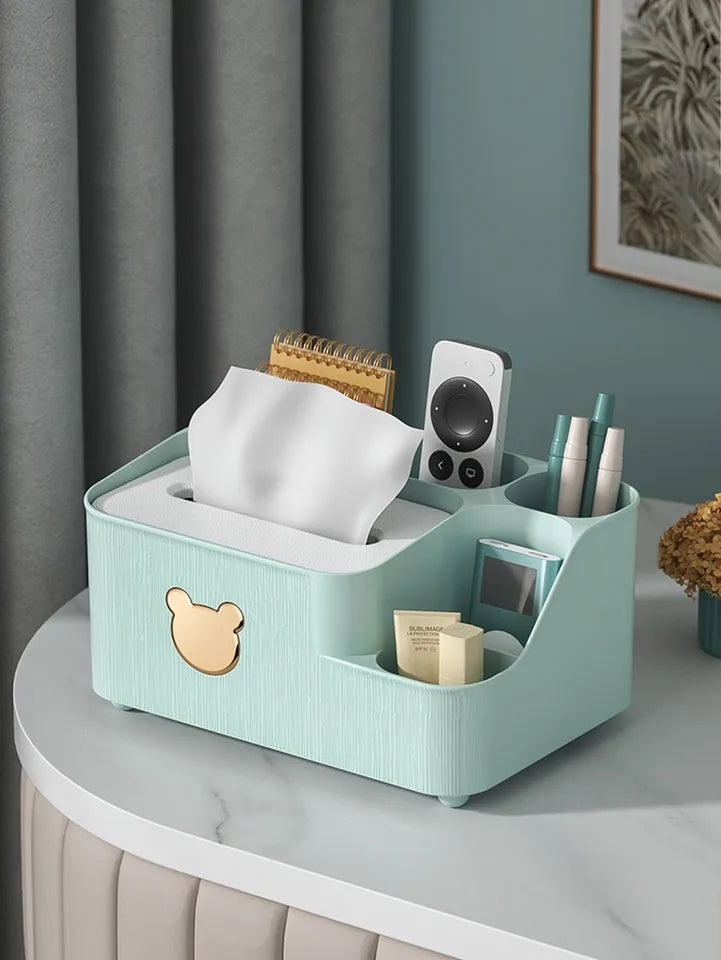 DESKTOP TISSUE STORAGE BOX