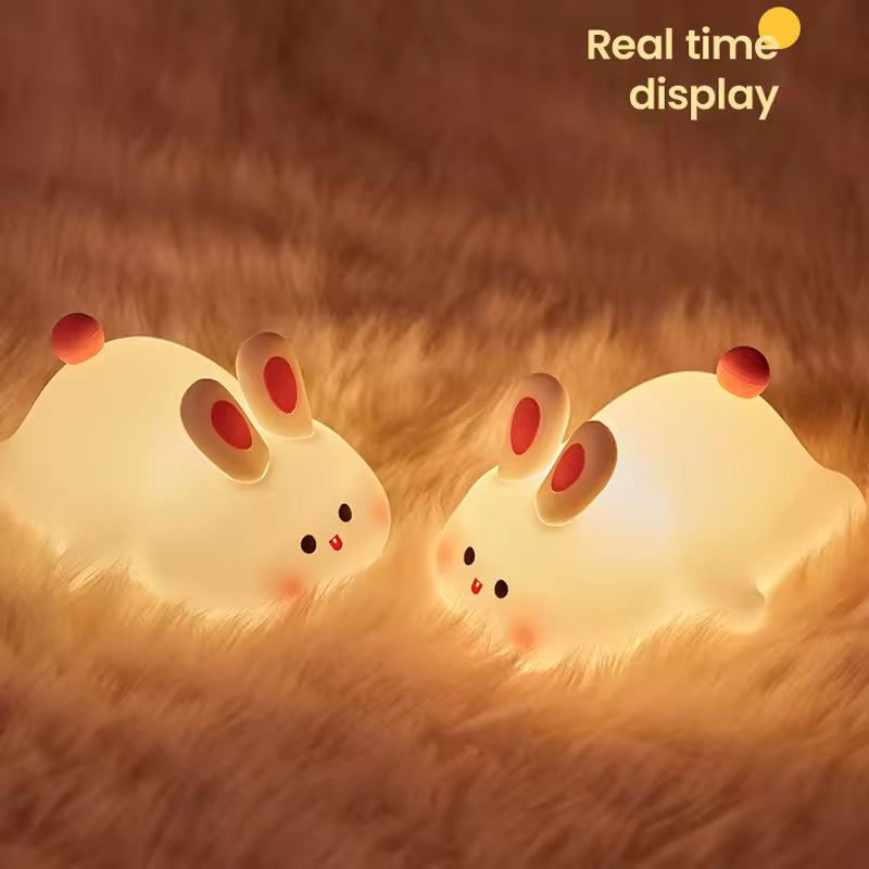 CUTE RABBIT DESK LAMP SOFT NIGHT LIGHT