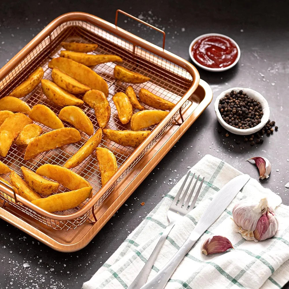 COPPER CRISPER TRAY