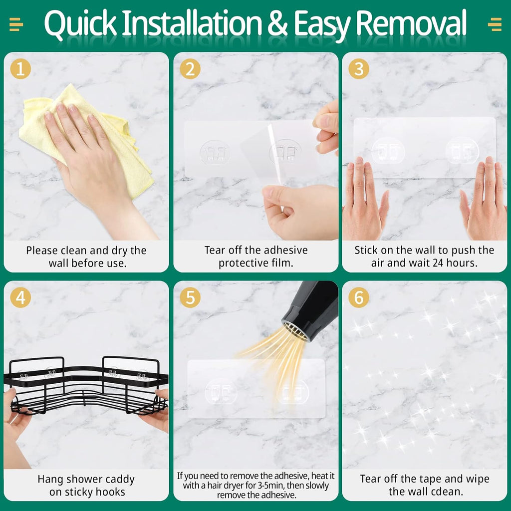 LUXURY STYLISH MULTIPURPOSE WALL STORAGE RACKS (SET OF 5)