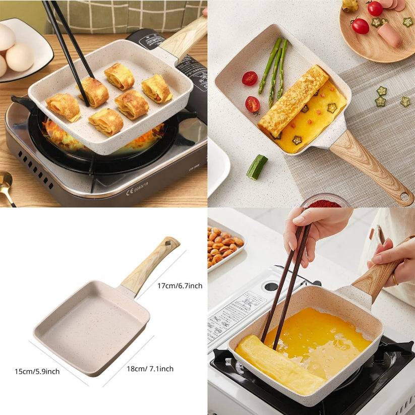 SQUARE NON-STICK FRYING PAN