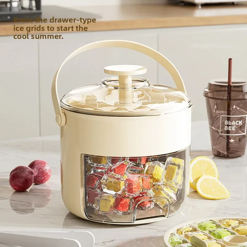 PORTABLE DOUBLE ICE CUBE DISPENSARY