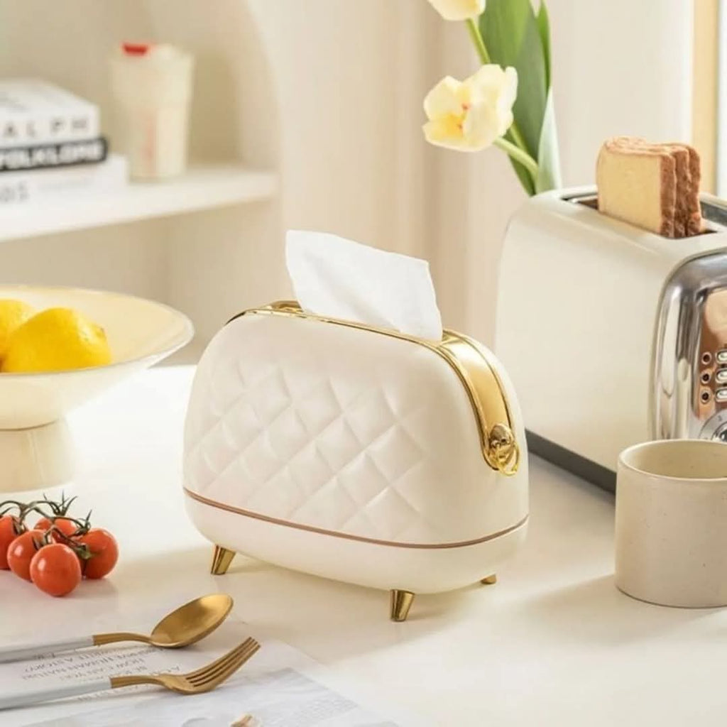 HANDBAG STYLE TISSUE BOX